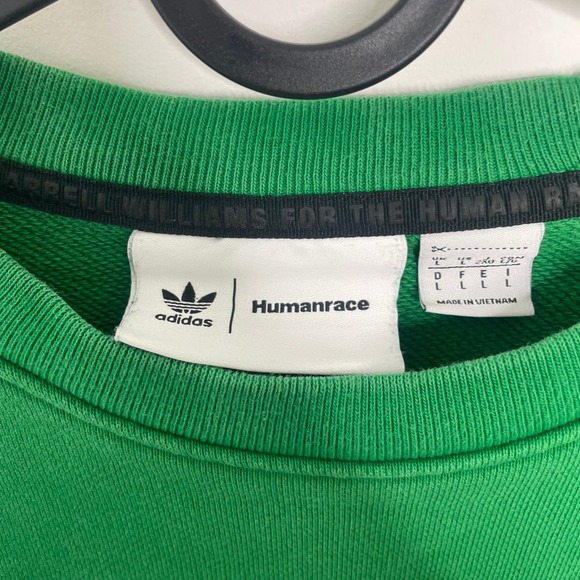 Adidas Humanrace Pharrell Williams SSENSE Limited Edition Sweatshirt Green L - Picture 4 of 10
